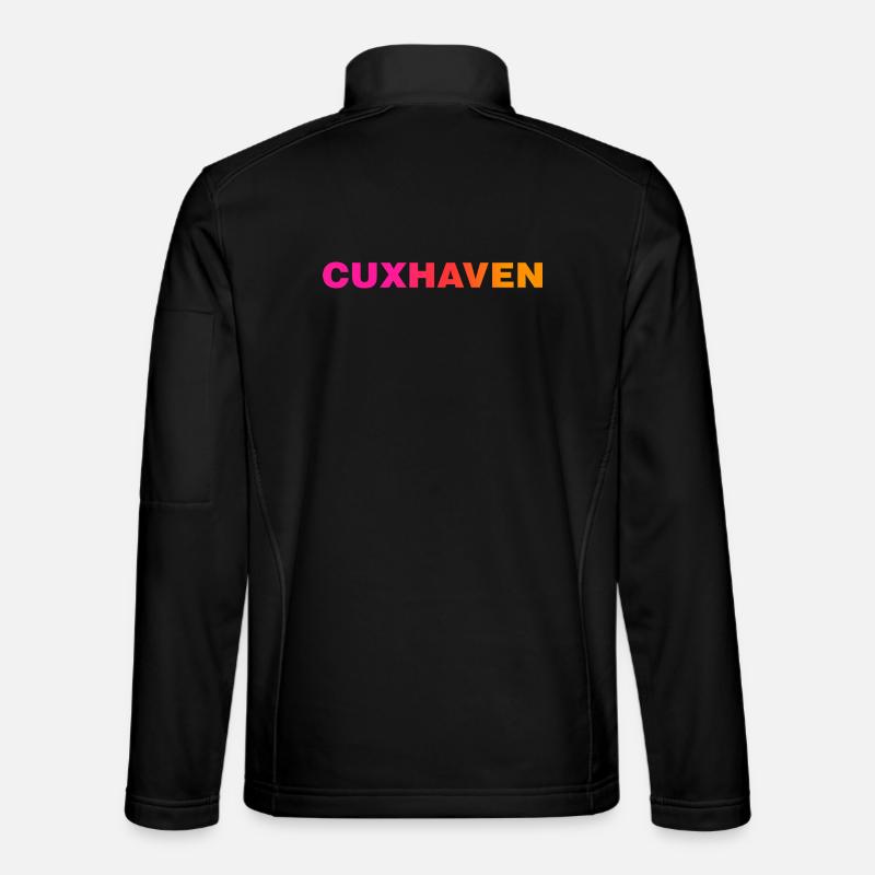Cuxhaven - Unisex Softshell Jacket - black