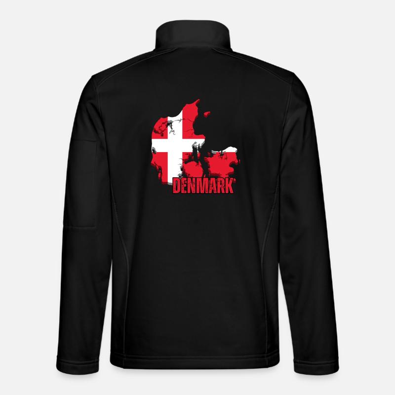 Dänischer Stolz, Flagge von Dänemark Unisex Softshelljacke