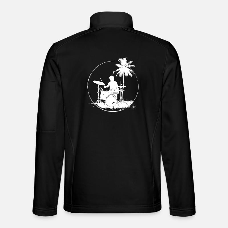 Drummer - Unisex Softshell Jacket - black