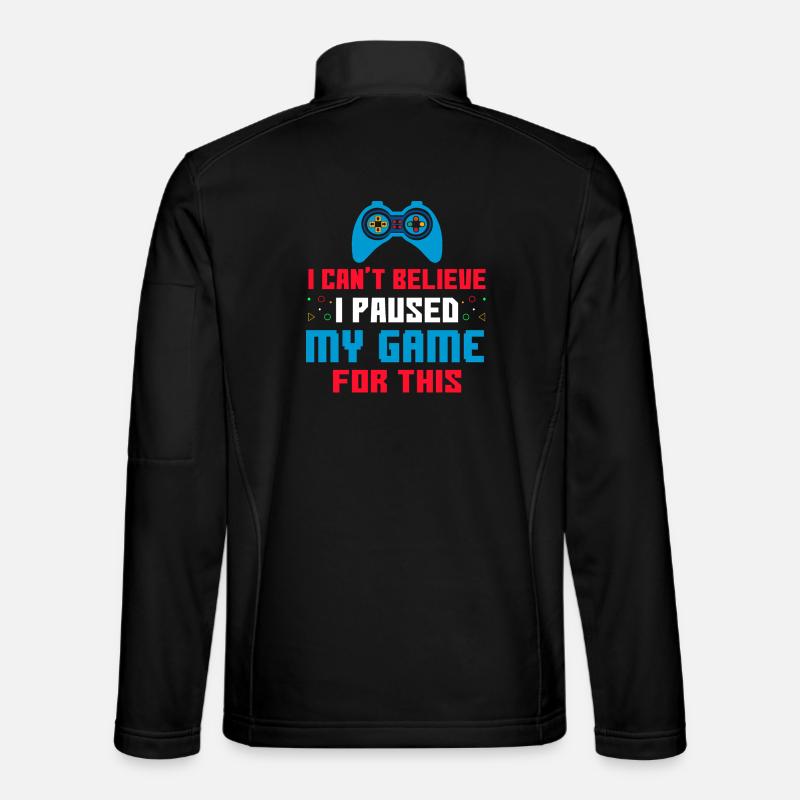 Gamer - Unisex Softshelljacke - Schwarz