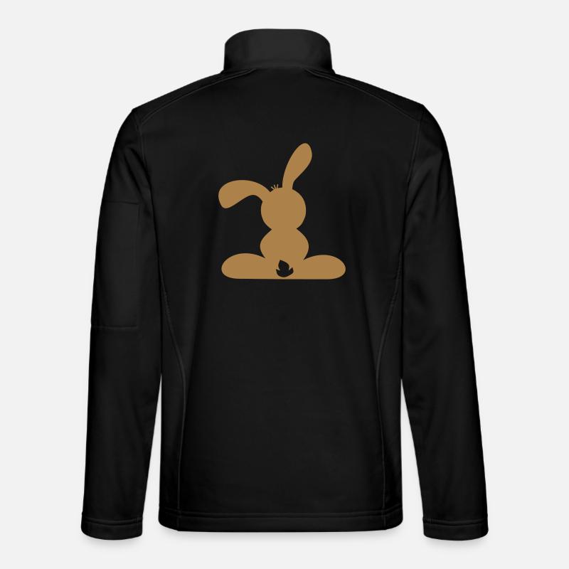 Rabbit - Unisex Softshell Jacket - black