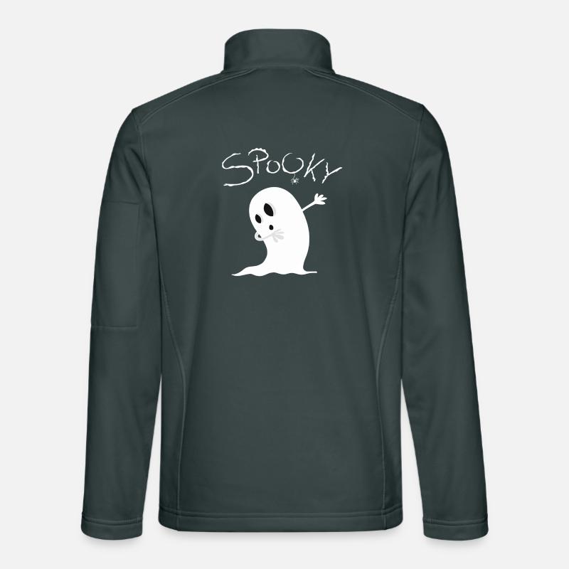 Spooky Dab Dance Ghost I Halloween Unisex Softshell Jacket