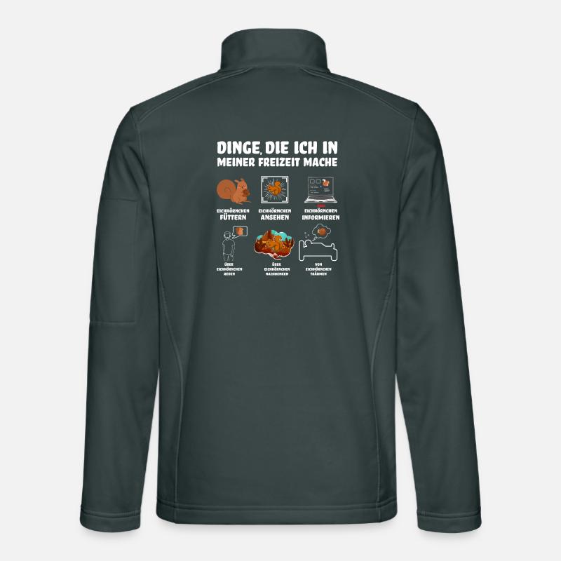 Eichhörnchen - Funny Shirts - Lustiger Spruch Unisex Softshelljacke