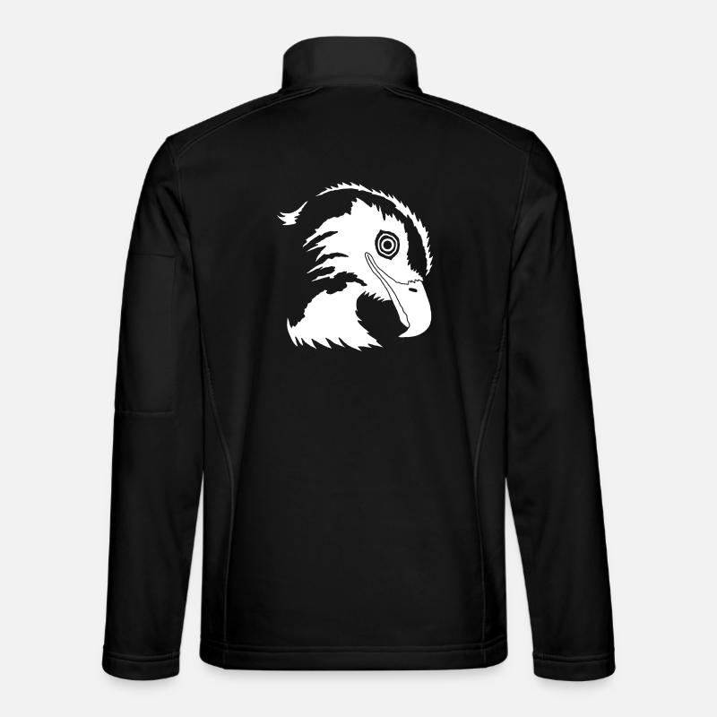 Eagle's Head - Unisex Softshell Jacket - black