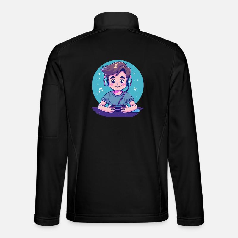 Gaming Boy Unisex Softshell Jacket