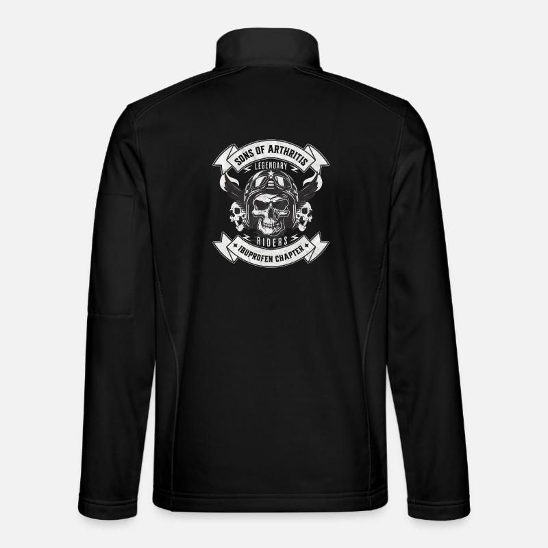 Sons of Arthritis Ibuprofen Chapter Biker - Unisex Softshelljacke - Schwarz