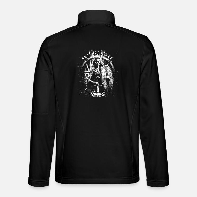 Shieldmaiden - Unisex Softshell Jacket - black
