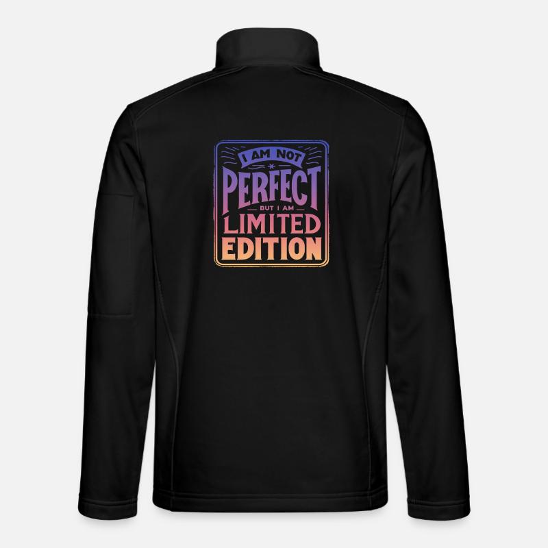 Begrænset udgave - Unisex softshelljakke - sort