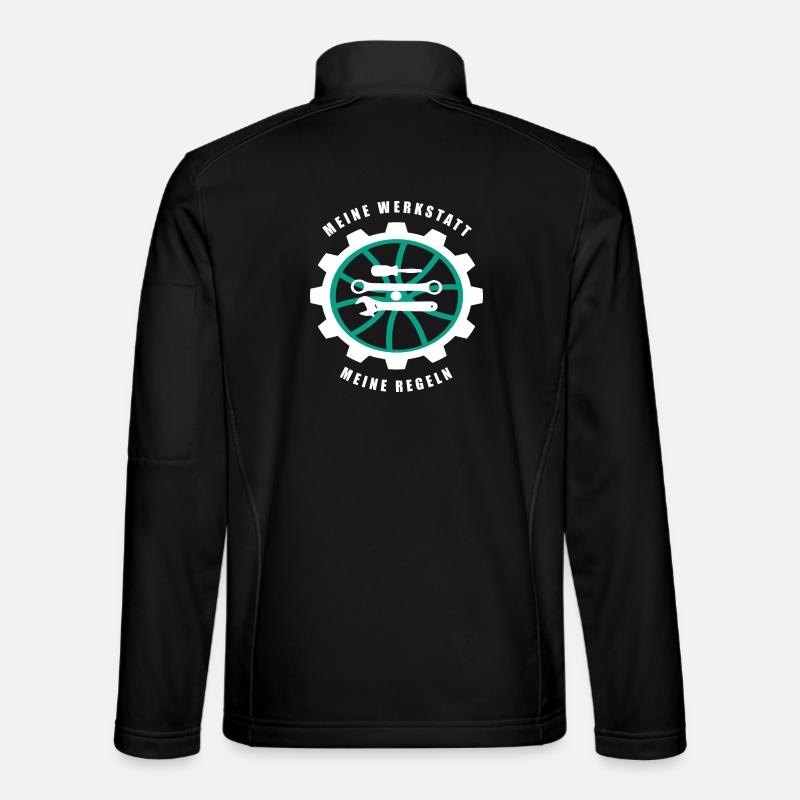 My workshop My rules Unisex Softshell Jacket