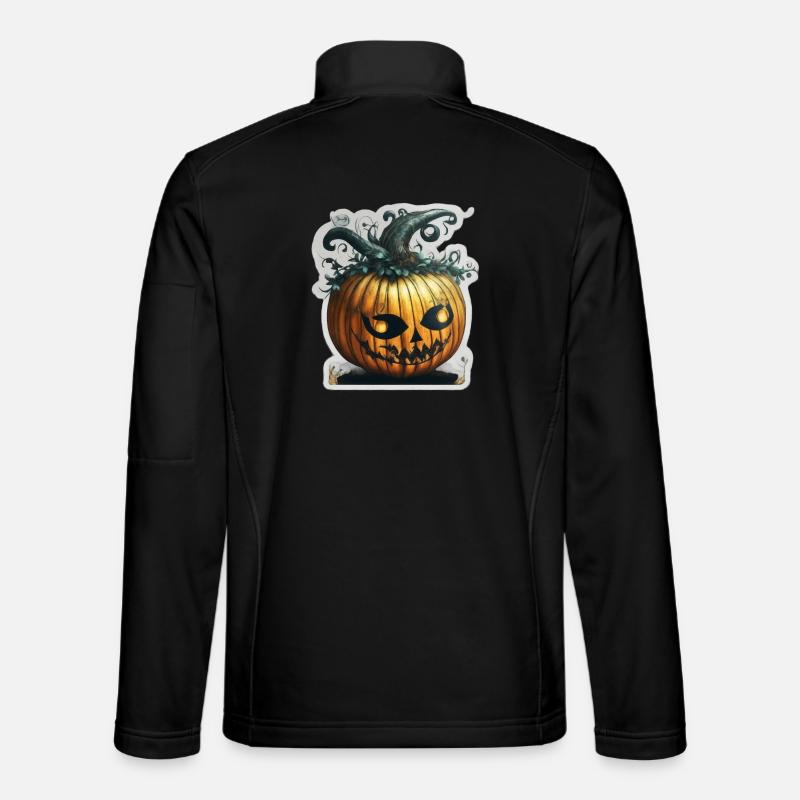 gresskar - Unisex softshell-jakke - svart