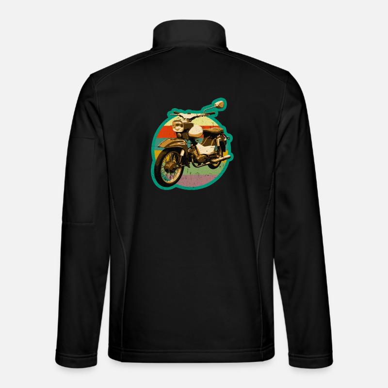 Simmi Star SR4-2 DDR pour cyclomoteur au look rétro utilisé Veste en tissu softshell Unisexe