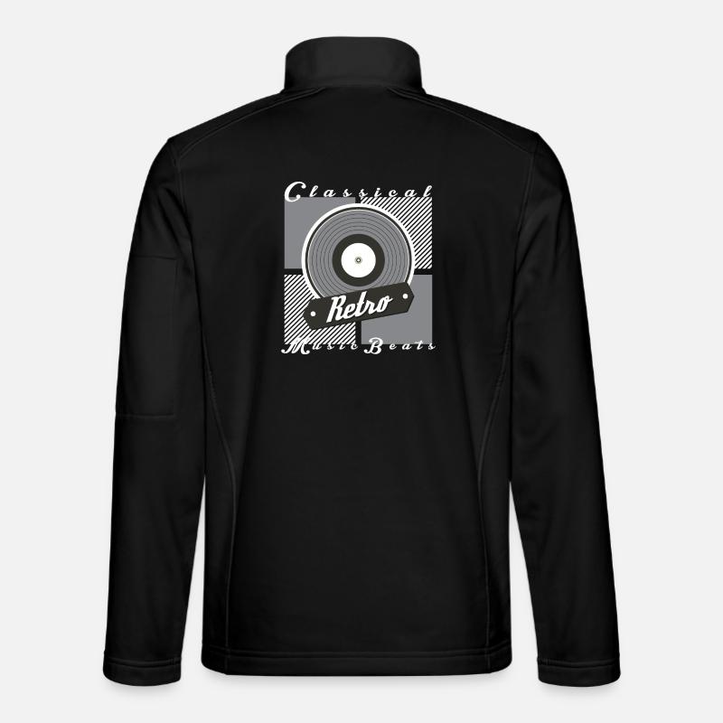 Retro Music Unisex Softshell Jacket