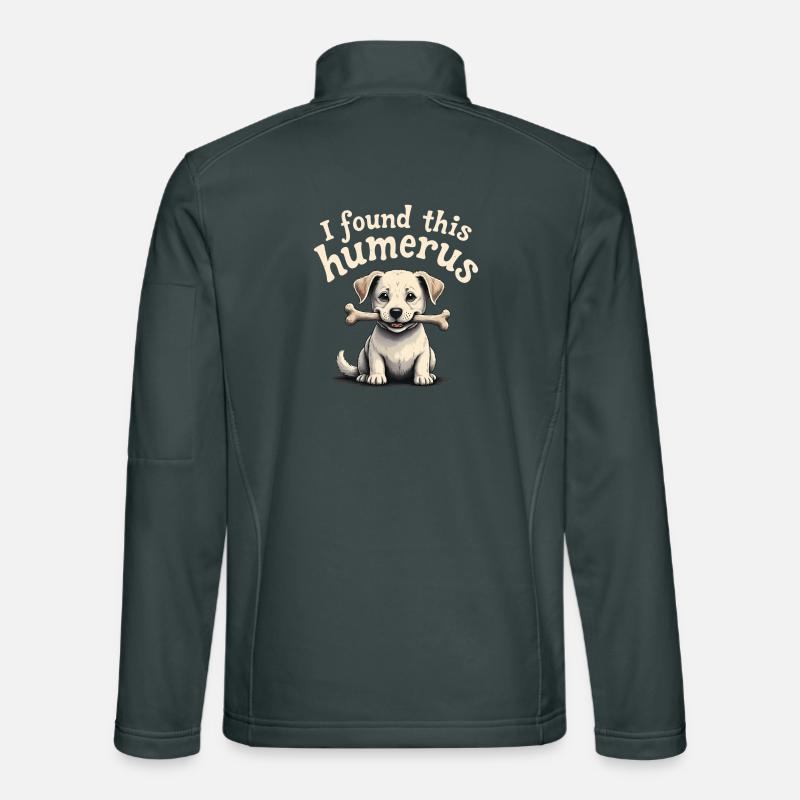 I found this humerus Unisex Softshell Jacket