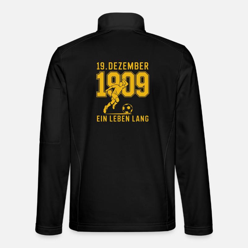 Dortmund 19 December 1909 Football - Unisex Softshell Jacket - black