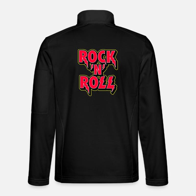 Rock 'N' Roll 3D Logo Veste en tissu softshell Unisexe