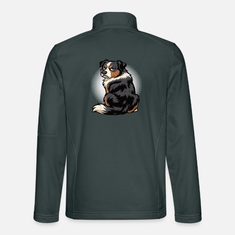 Australian Shepherd Aussie Aussie Owners Aussies Unisex Softshell Jacket