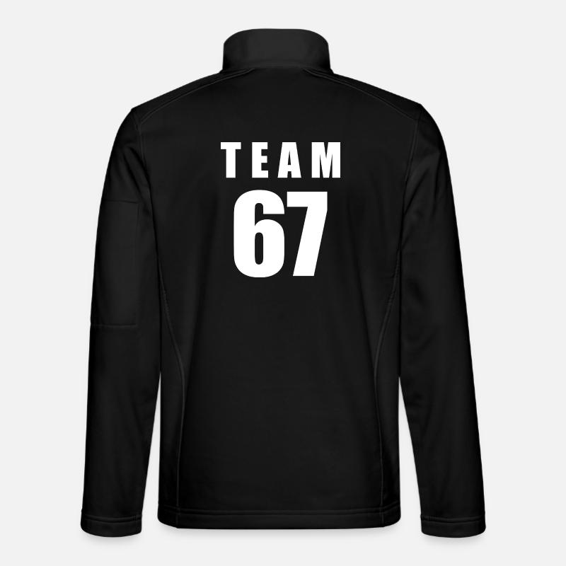 Team 67 - Unisex Softshell Jacket - black