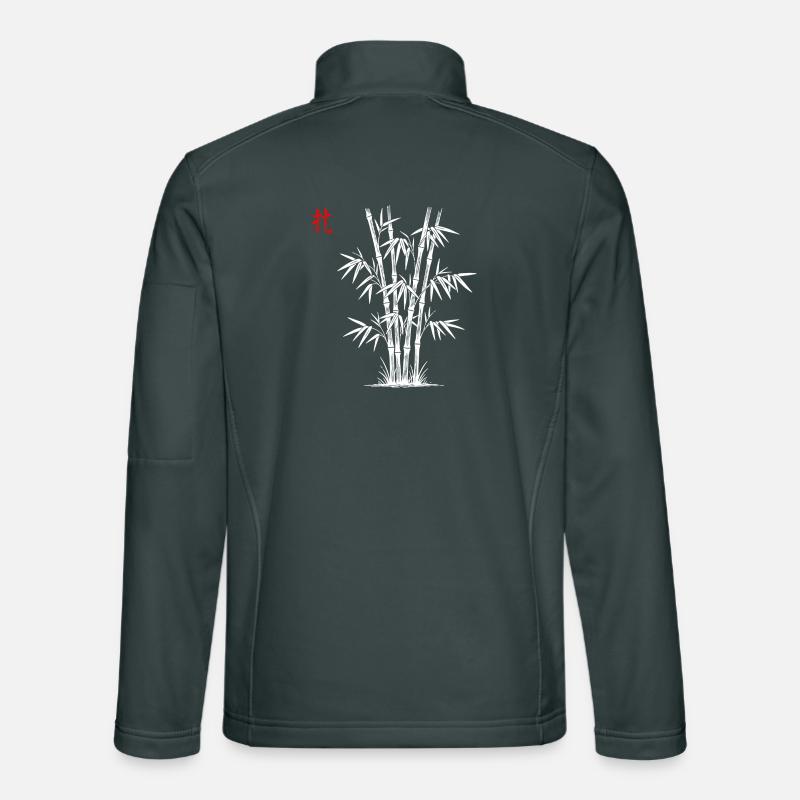 Bamboo Asian Veste en tissu softshell Unisexe