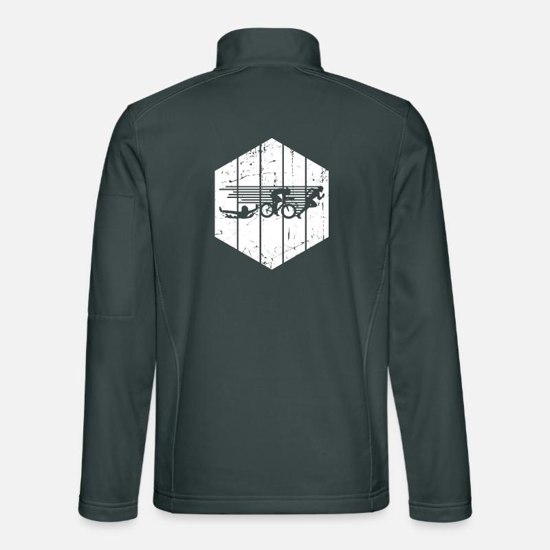 Triathlon Wettkampf Unisex Softshelljacke