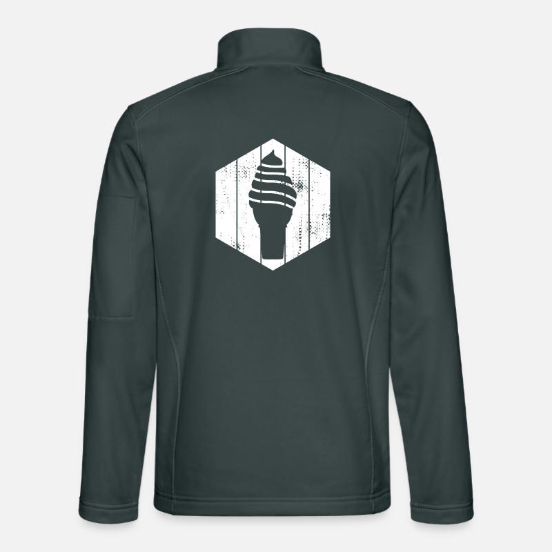 Soft ice cream Unisex Softshell Jacket