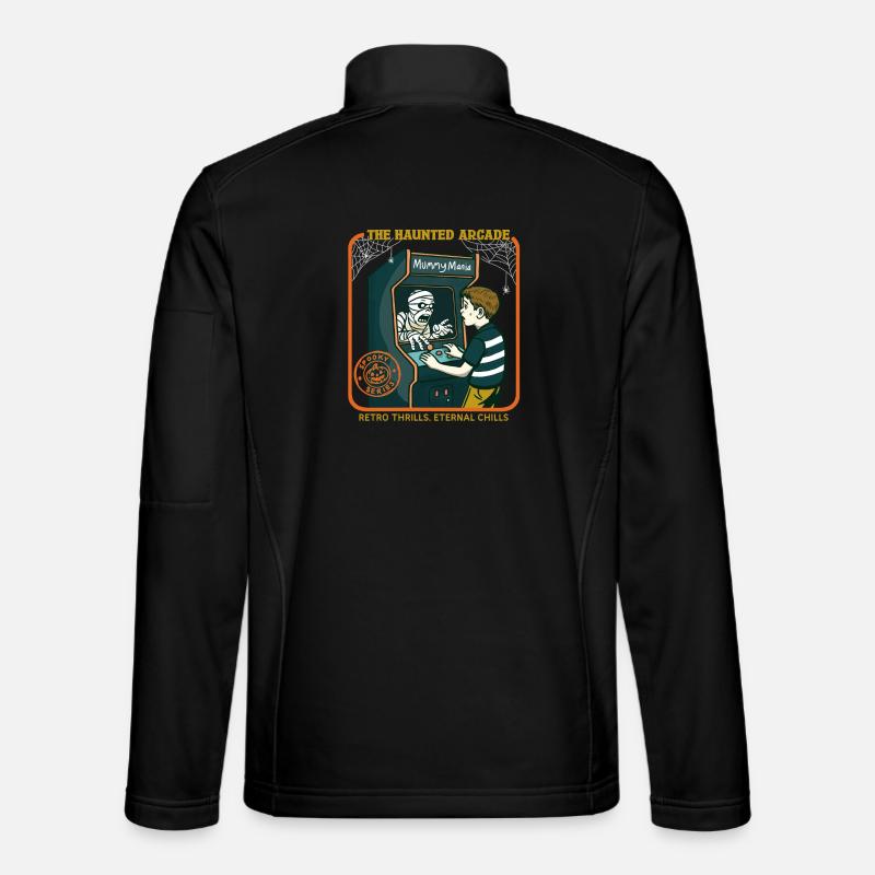 The Haunted Arcade - Unisex Softshell Jacket - black