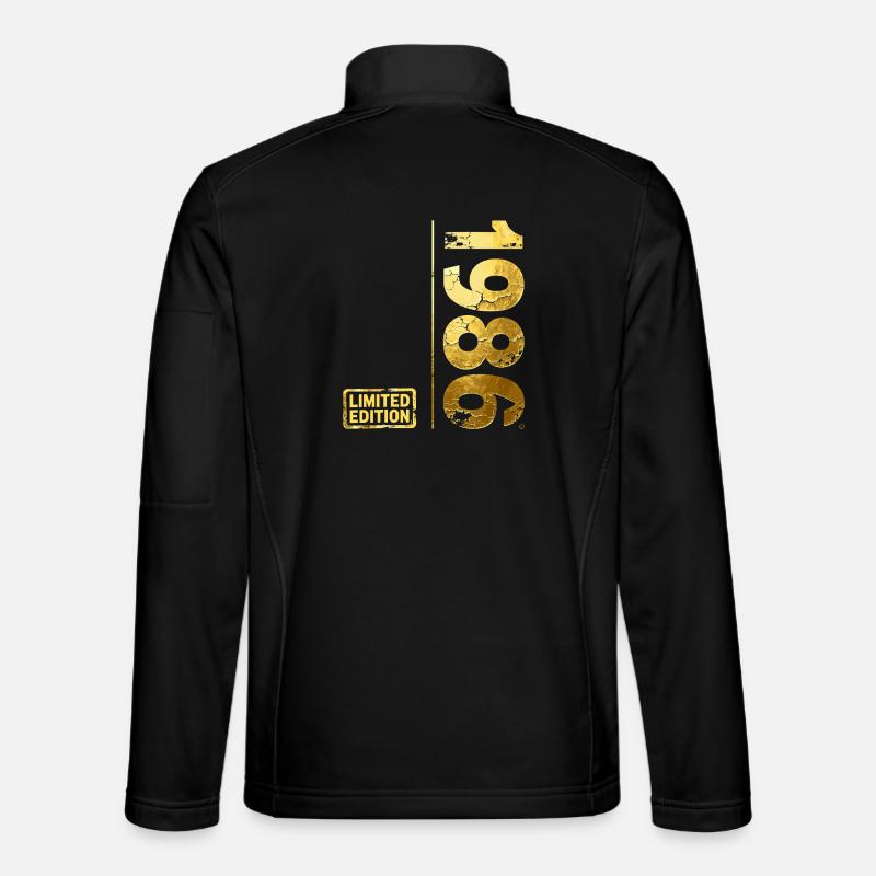 Limited Edition 1986 - Unisex Softshell Jacket - black