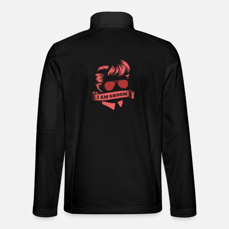 célibataire Veste en tissu softshell Unisexe