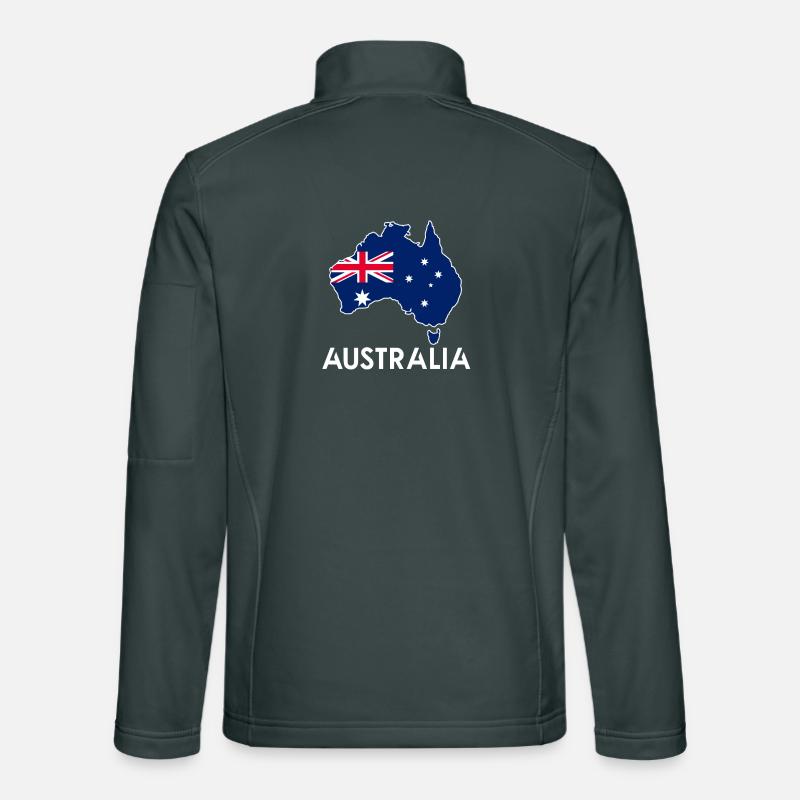 Australie Veste en tissu softshell Unisexe
