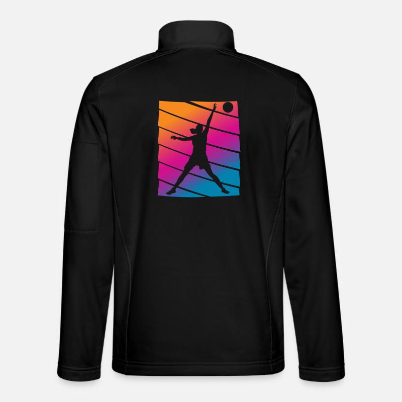 Basketteur - Veste en tissu softshell Unisexe - noir