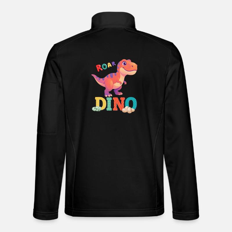 DINO - Unisex Softshell Jacket - black