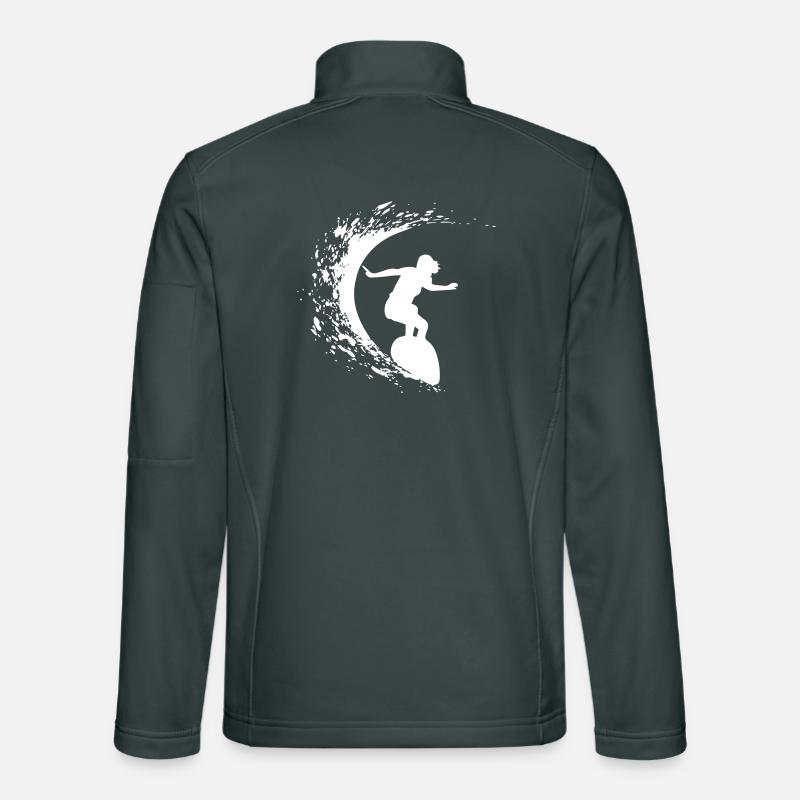 Surfing Unisex Softshell Jacket