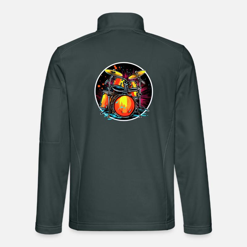 Portrait de piège Veste en tissu softshell Unisexe