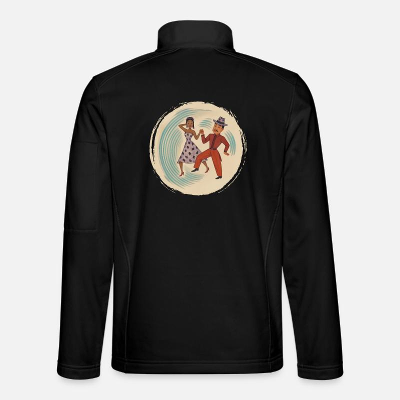 DANCER LOVERS #2 – nette Leute - Unisex Softshelljacke - Schwarz