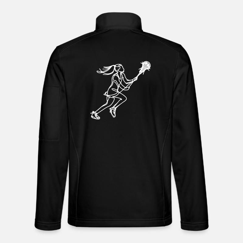 Frauen Lacrosse - Unisex Softshelljacke - Schwarz