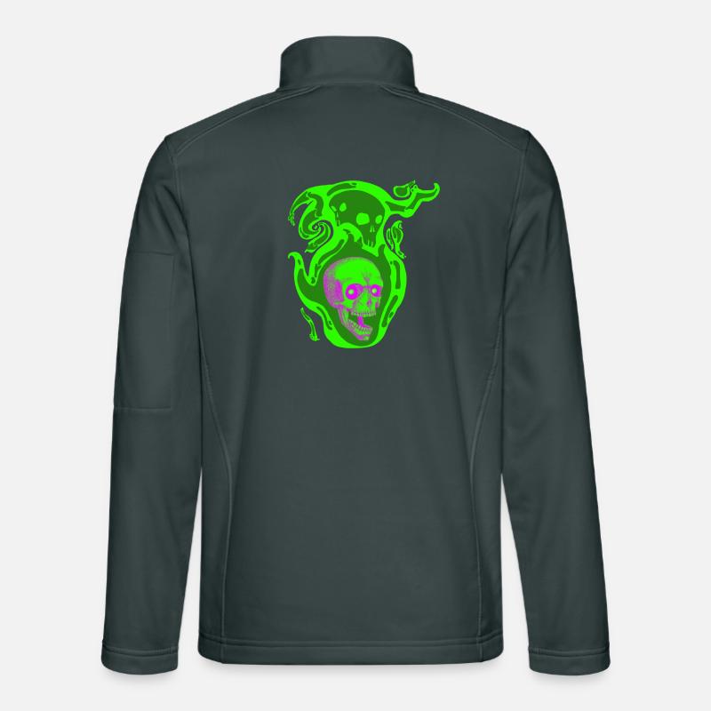 nebula skull Unisex Softshell Jacket