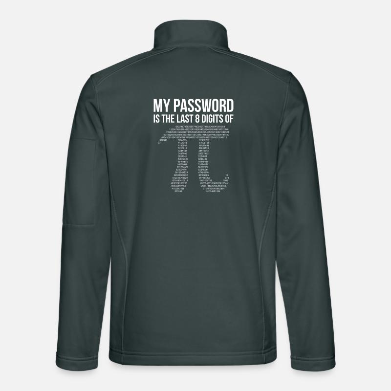 Mein Passwort Unisex Softshelljacke