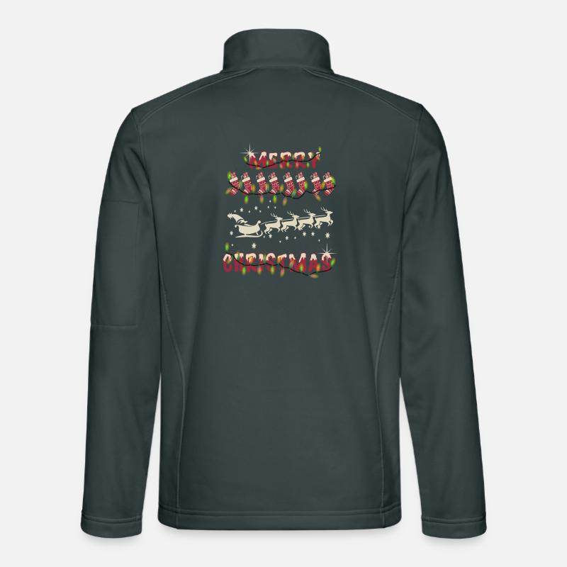 Père Noël Veste en tissu softshell Unisexe