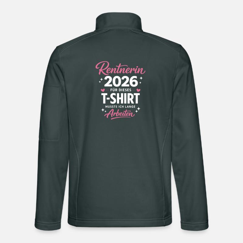 Don de retraite Pension 2026 Legend Veste en tissu softshell Unisexe