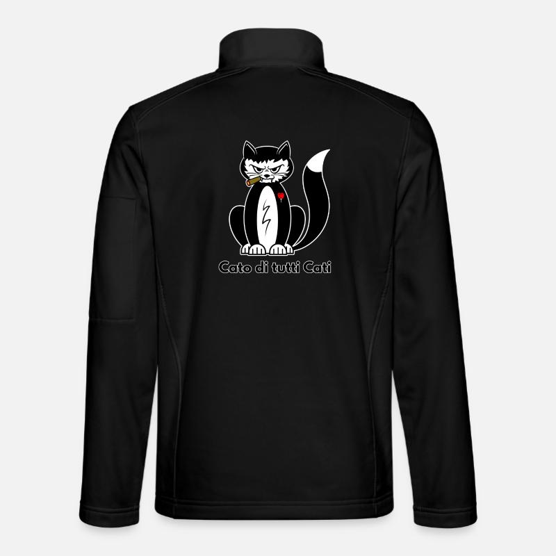 Cato di Tutti Cati - Unisex softshell-jakke - svart