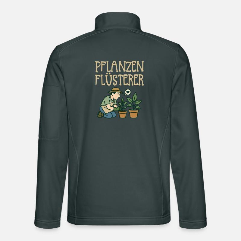 Pflanzenflüsterer Gärtner Unisex Softshelljacke