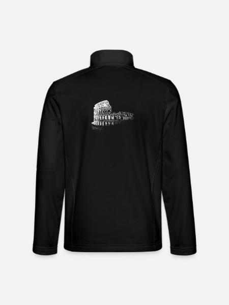 Kolosseum Amphitheater Rom Roma Rome Italien Italy - Unisex Softshelljacke - Schwarz