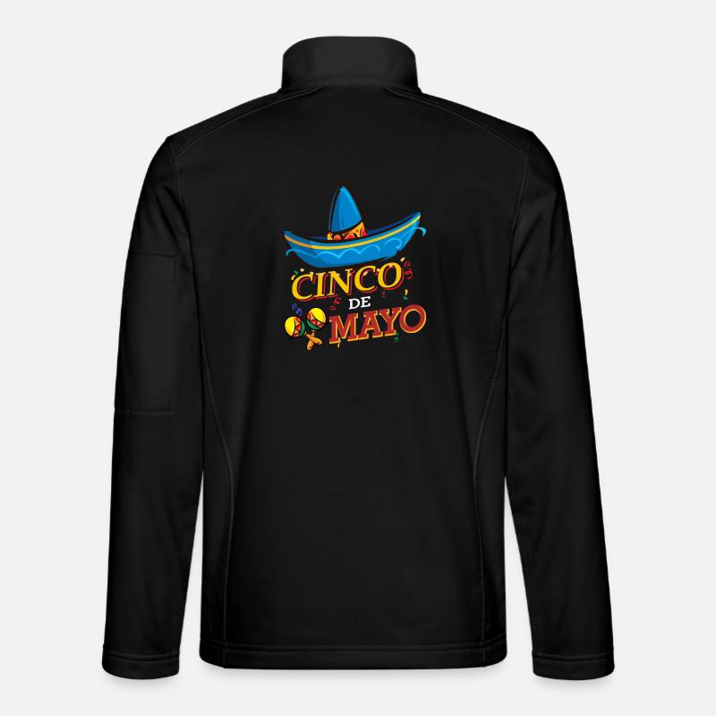 cinco de mayo - 5 de mayo - Veste en tissu softshell Unisexe - noir
