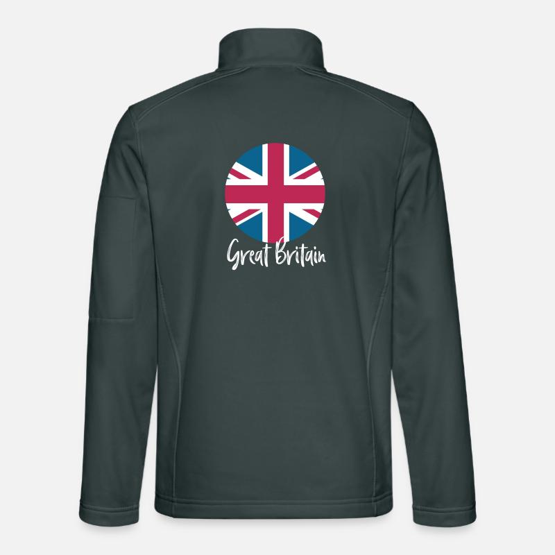Great Britain Unisex Softshell Jacket