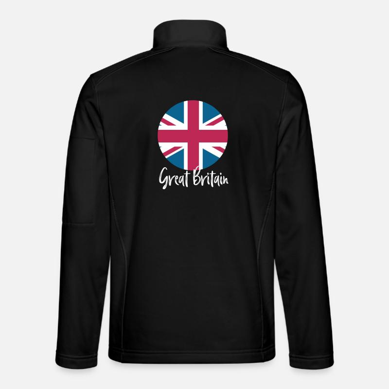 Great Britain - Unisex Softshell Jacket - black