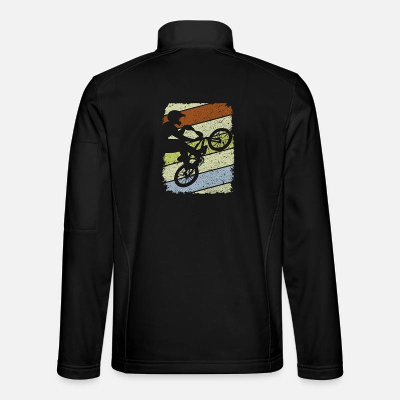 Bmx / BMX / bmx - Unisex Softshelljacke - Schwarz