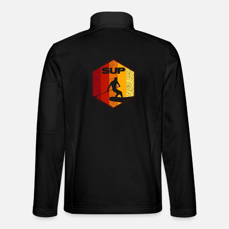 SUP Surf - Unisex Softshell Jacket - black