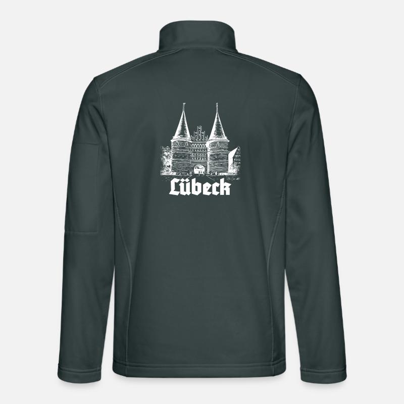 Lübeck - Design Veste en tissu softshell Unisexe