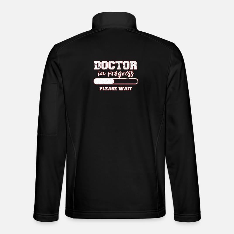 doctor - Unisex Softshell Jacket - black