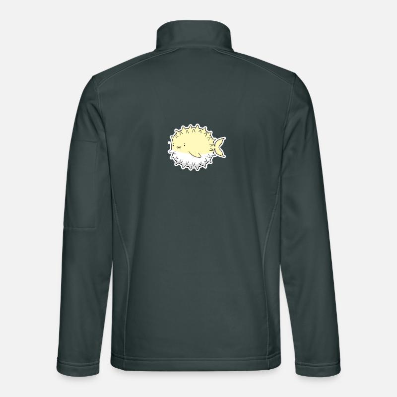 Puffer fish Unisex Softshell Jacket
