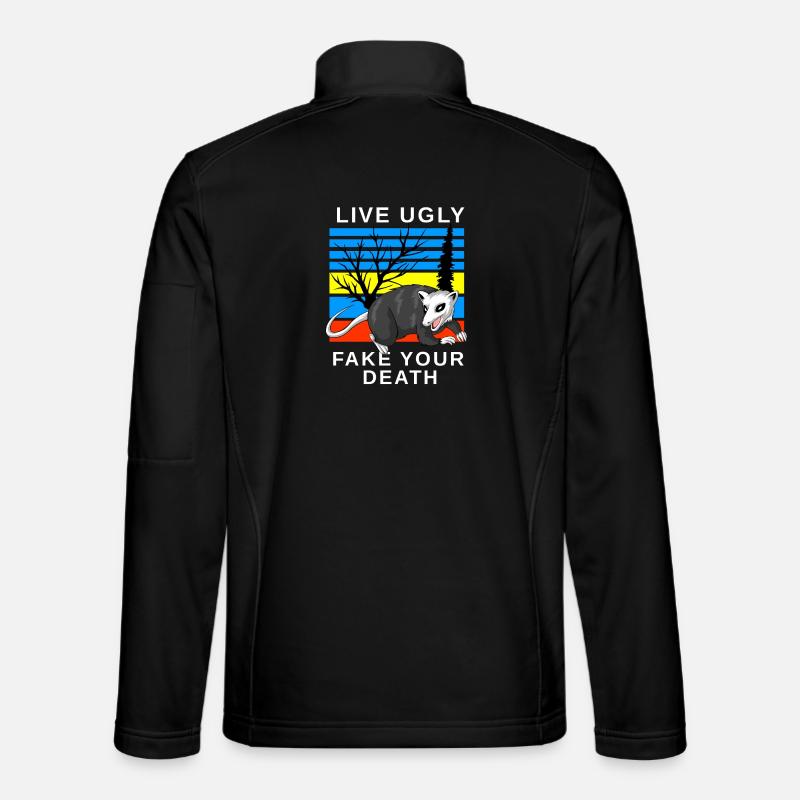 Opossum - Unisex Softshelljacke - Schwarz
